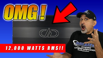 This 12,000 Watt Car Audio Amp by DD Audio Amp is a BEAST! 🔥 Z12000 Review & Demo