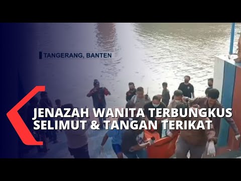 Warga Temukan Mayat Wanita Terbungkus Selimut dengan Kondisi Tangan Terikat di Sungai Cisadane!