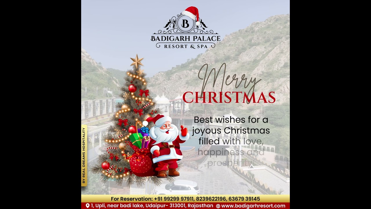 Christmas Greeting Video  | Badi Garh Palace Resort & Spa | Aspire Techno Solutions