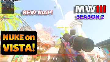 MW3: NUKE on NEW MAP "VISTA" Season 2 reverse boosted PS5 gameplay