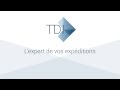 Tdi  logistique et gestion des expditions