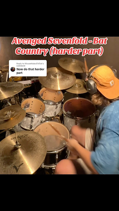 @avengedsevenfold - bat country (pt.2). #drums #drumcover #drumming #avengedsevenfold #a7x #metal