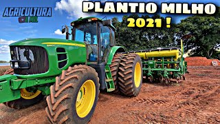 PRIMEIRO DIA DE PLANTIO DO MILHO 🌽 💪🏼💥!!! EP 164