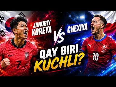 Janubiy Koreya - Chexiya qay biri kuchli