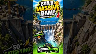 “Ultimate Dam Building Challenge 😍 | Satisfying Game Short”