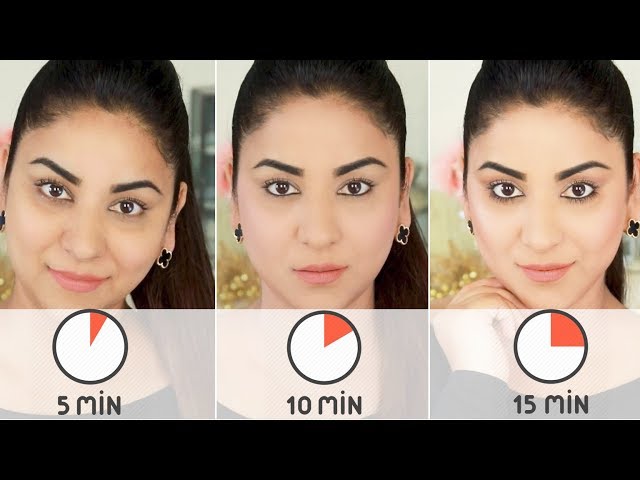 5, 10 & 15 Minute Easy Everyday/Work Makeup Tutori...