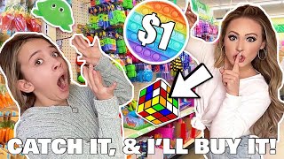 I’LL BUY WHATEVER FIDGETS YOU CAN CATCH AT THE DOLLAR TREE! 😱🤑