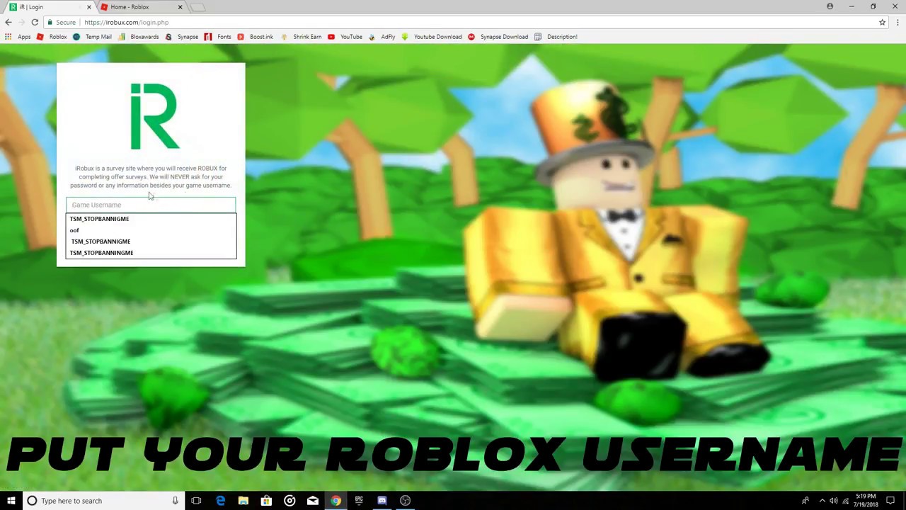 How To Get Free Robux Youtube - https irobux com login