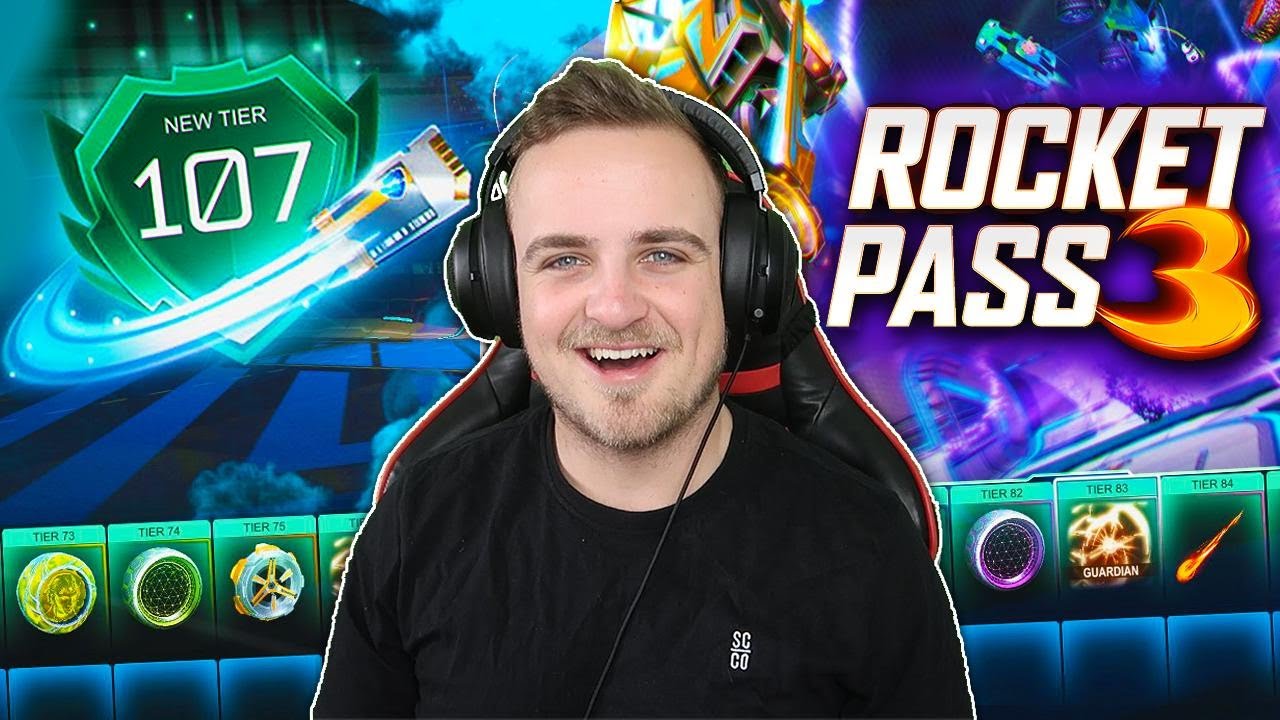 Rocket Pass FINALLY Unlocking All Of The Rocket Pass Tiers In Rocket League ...