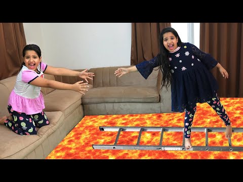 شفا تنقذ توأمتها من الحمم البركانية    