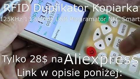 iCopy 8 RFID Kopiarka Duplikator Smart Card Key