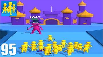 Join Clash 3D Level 95 Gameplay Walkthrough (Android, iOS) #Shorts