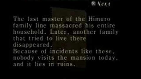 Fatal Frame Walkthrough Part 2