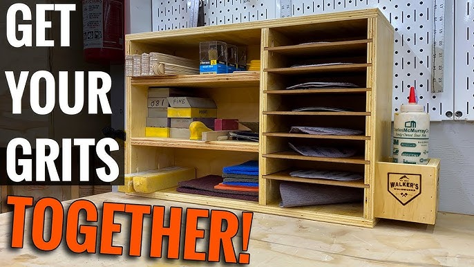 DIY sandpaper organizer, Sandpaper supplies all over the place? not  anymore., By The DIY Life with Anika