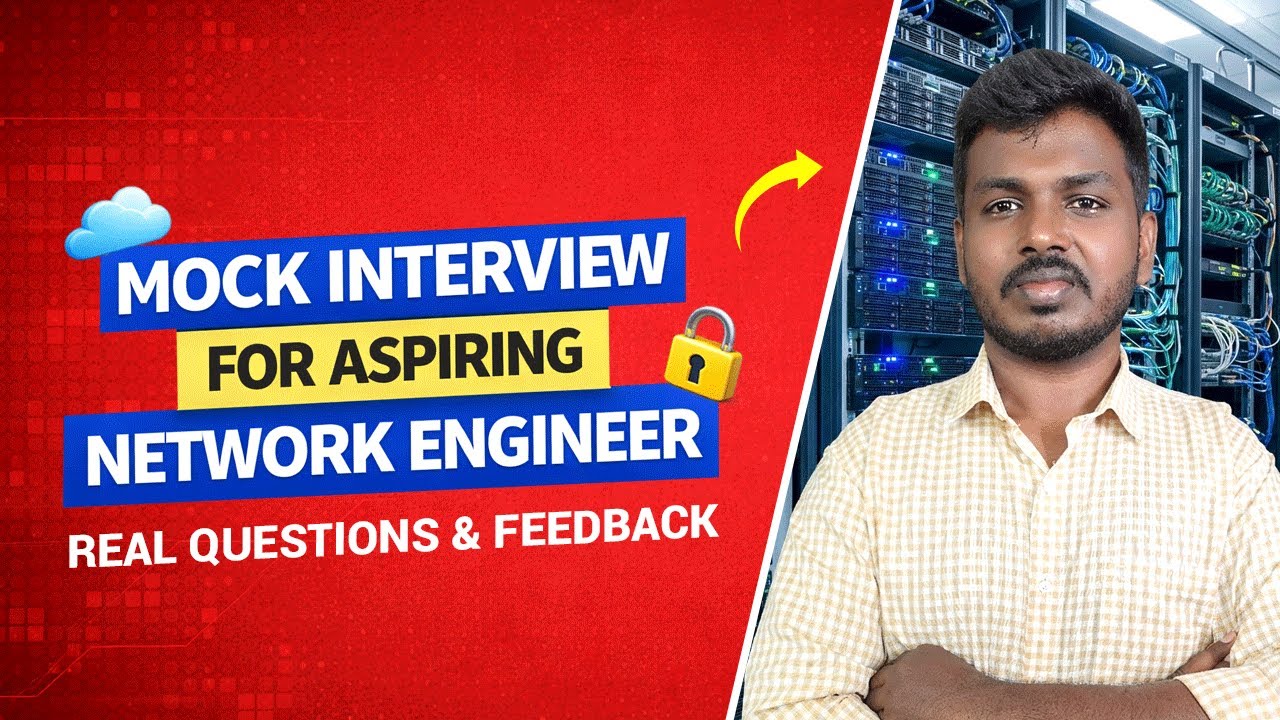 Mock Interview for Aspiring Network Engineer | Real Questions ...