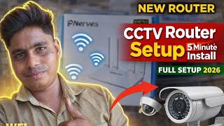 How To Setup 4G/5G SIM Router for CCTV Camera | Complete Installation Guide | 4G/5G SIM Router Setup