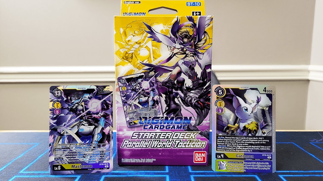Digimon ST-10 Parallel World Tactician Opening Digimon ST-10 Parallel World Tactician Opening