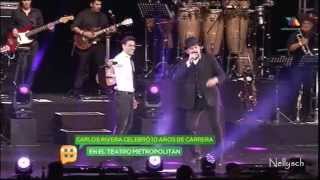 Carlos Rivera celebró 10 años de carrera en el Teatro Metropólitan - nota Ventaneando (08-jul-2014)