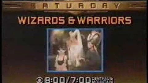 Wizards & Warriors 1983 CBS Promo