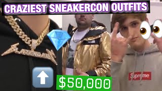 THE MOST EXPENSIVE OUTFITS AT SNEAKERCON CLEVELAND! (DIAMONDS/SUPREME!)