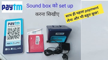 paytm sounds box set up kaise kare|paytm sound box kaise use kare|paytm sound box