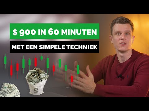 $ 900 IN EEN UUR met een simpele techniek