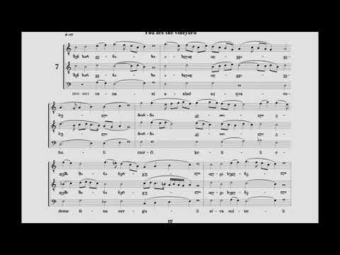 შენ ხარ ვენახი  გურული