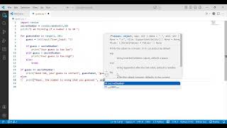 Full Python Mini Project Guess the Number Game Guide