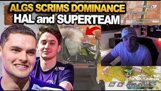 DZ ImperialHal and His Superteam Dominate ALGS Scrims!!