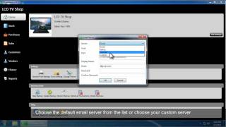 TradeMeters POS Software Home Module-Email Settings and Customization of Themes