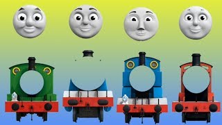 Wrong Face Thomas And Friends Finger Family Nursery Rhymes Song - Kids Home