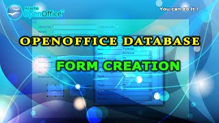 Creating Form in Openoffice Database