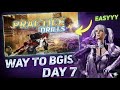 BGMI Practice Drills: Way to BGIS Day 7 | Best Training Routine & Tips for Pro Gameplay @battlegroun