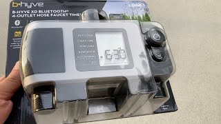 Unboxing and Review of the Orbit B-Hive Sprinkler - Smart, Bluetooth and WiFi capable Timer