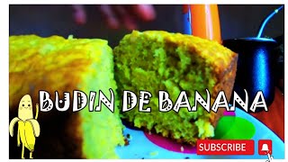 🍌🥧BUDIN DE BANANA SUPER ECONOMICO Y FACIL DE HACER - RECETAS DE POSTRES - 2023 TARTA DULCE