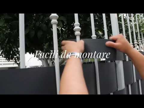 Video: Rete in plastica per recinzioni: un nuovo materiale