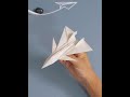 Teach you to fold a super cool delta-wing paper airplane