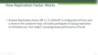 Nutanix |How Replication Factor 23 Work RF23