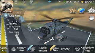 Gunship Battle Attack Helicopter Sea King In Super Action screenshot 4