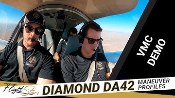 Diamond DA42 Multi-Engine VMC Demo Tutorial