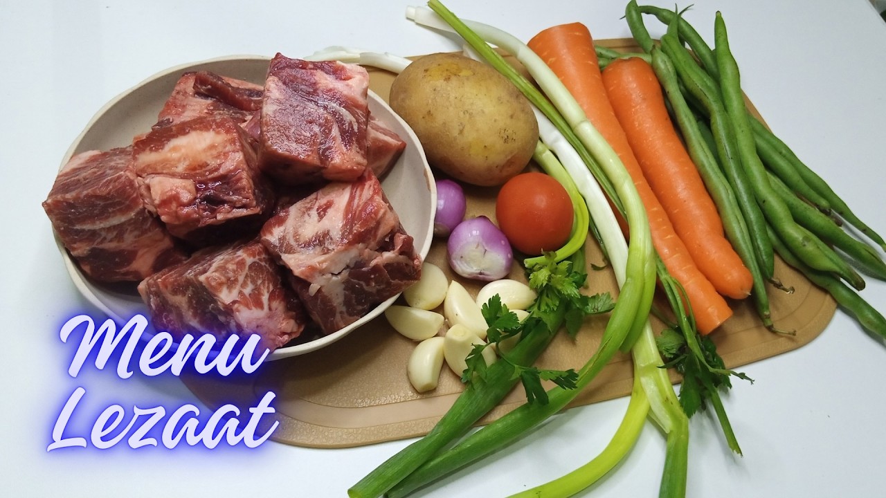 BENING SEGER ENAK GURIH ! SOP DAGING SAPI SPESIAL REMPAH