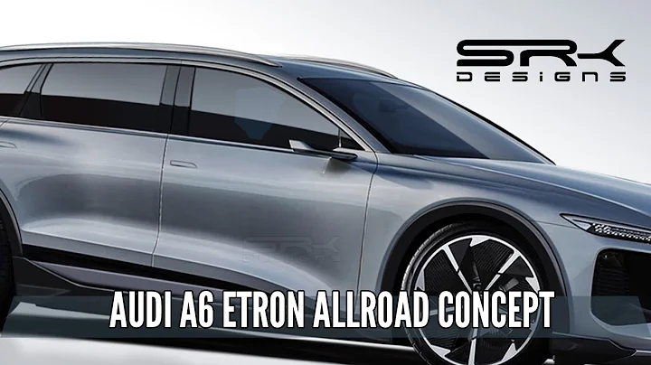 Audi A6 e-Tron All road concept - Photoshop Car Rendering | SRK Designs