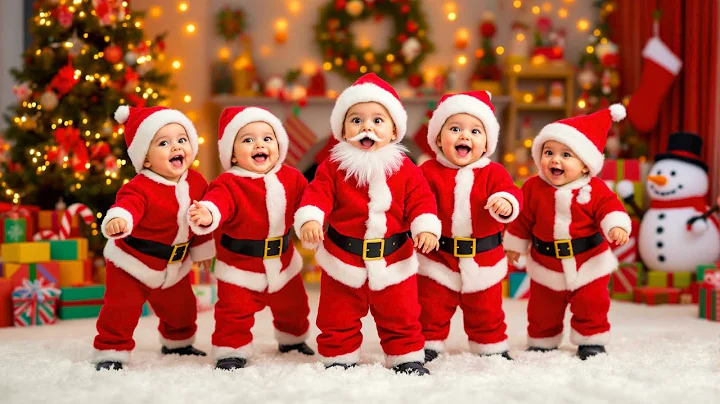 Jingle Bells, We Wish You a Merry Christmas & More Festive Songs for Kids | Toddler Santa Presents!