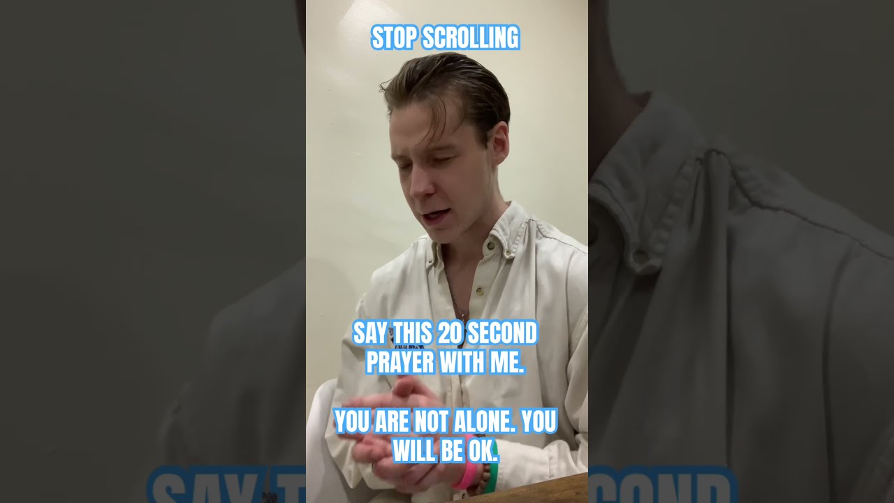 TAKE 20 SECONDS TO PRAY 
