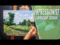 Impressionism for Beginners | Oil Painting Tutorial