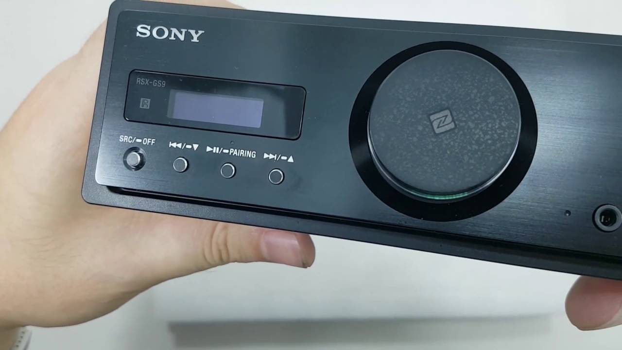 The Sony RSX GS9