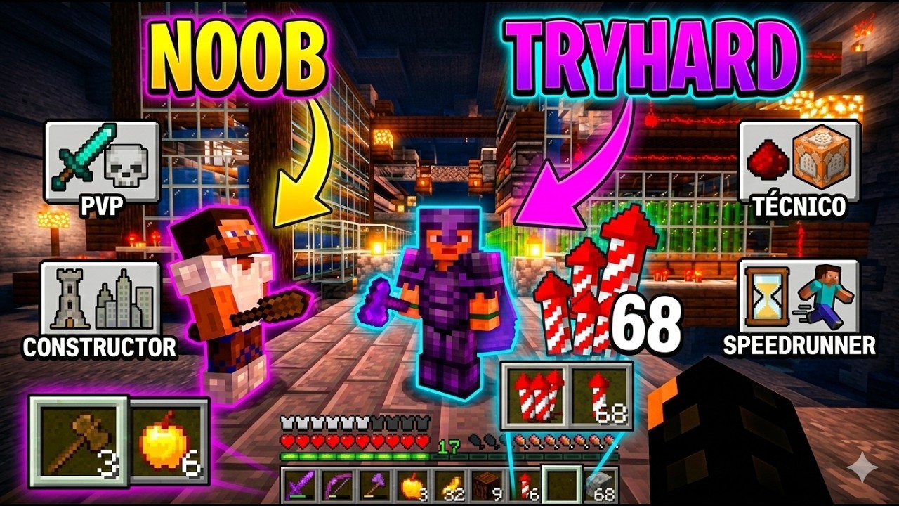 Los Tryhards Están Matando Minecraft o Lo Mantienen Vivo?