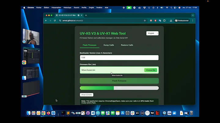 Quansheng UV-K1 & UV-K5 V3 : le firmware F4HWN en approche...