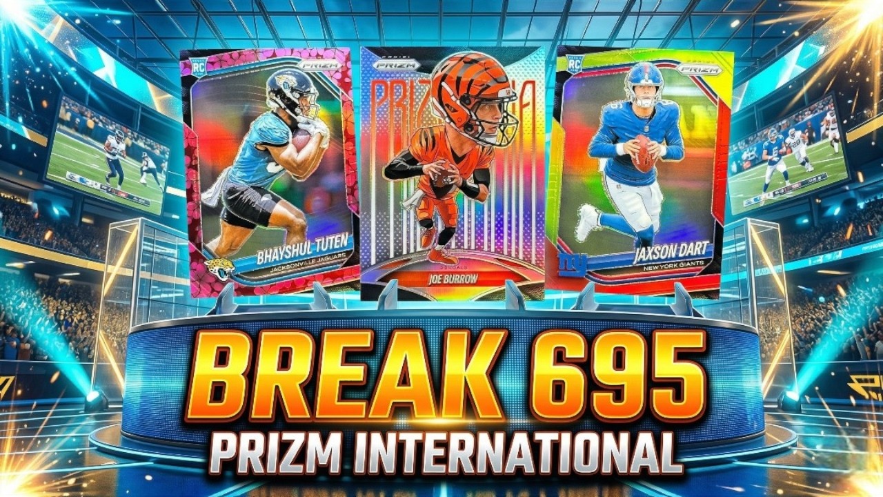 Best Four Boxes of the Case 🔥🏈 Break 695 - 2025 Prizm Football International PYT Breaks