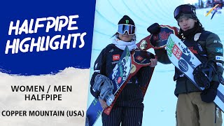 Gaon Choi and Ayumu Hirano enjoy a big day in Colorado | FIS Snowboard World Cup 23-24